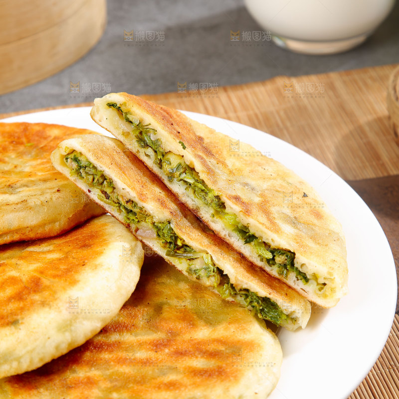 荠菜馅饼