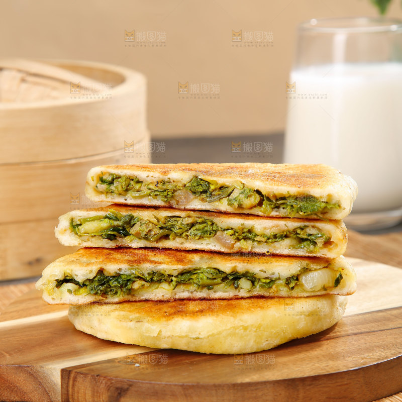 荠菜馅饼