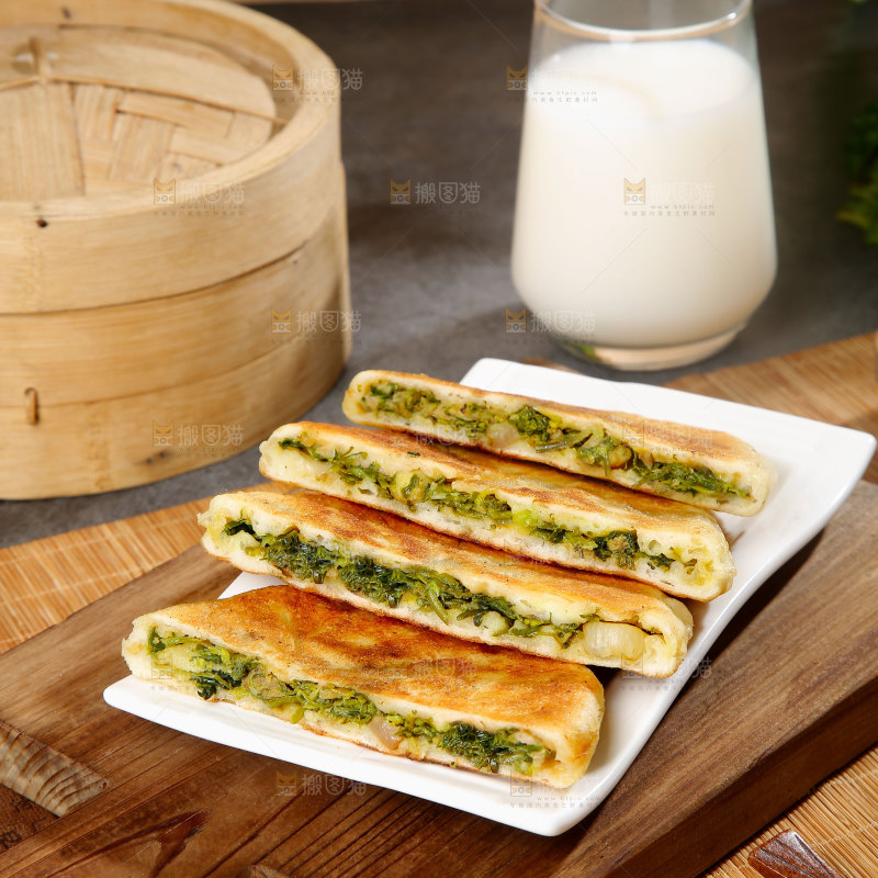 荠菜馅饼