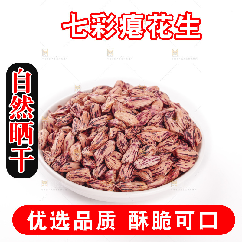 七彩瘪花生