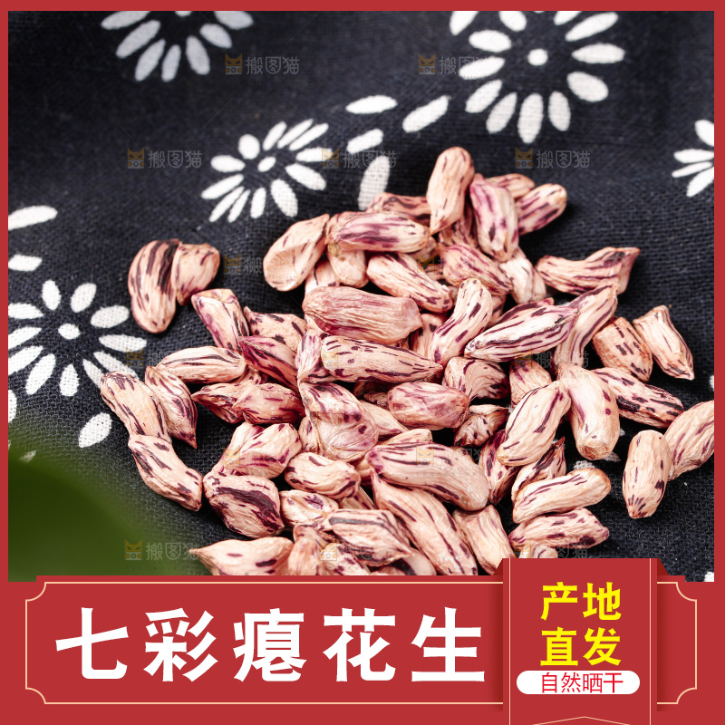 七彩瘪花生