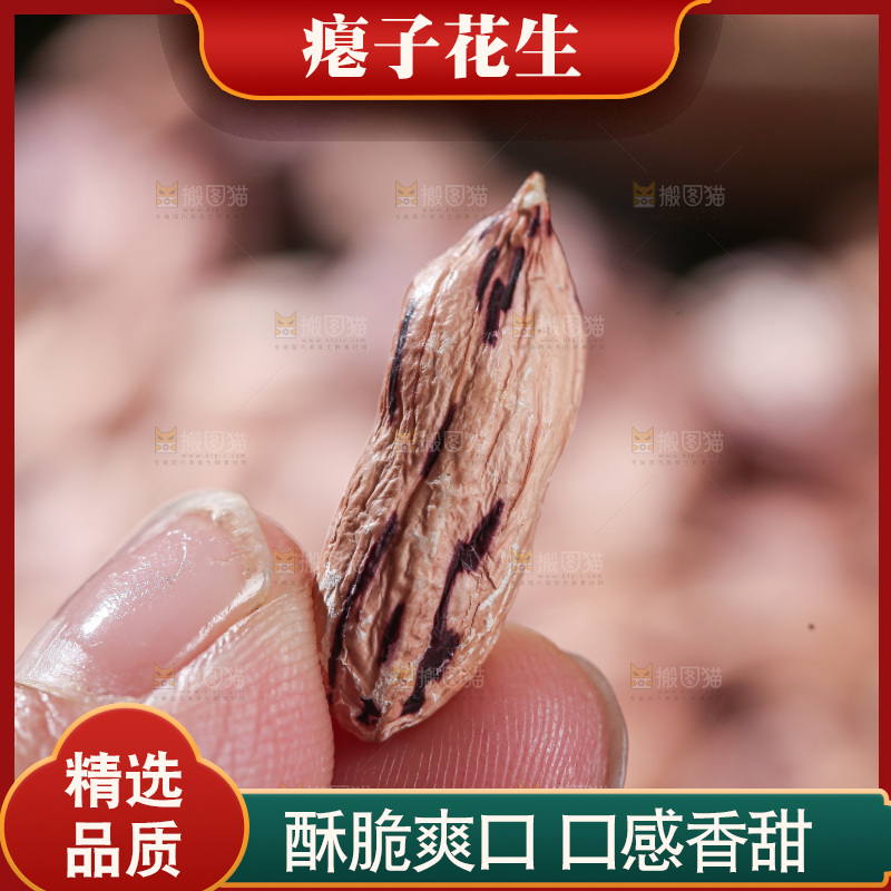 七彩瘪花生