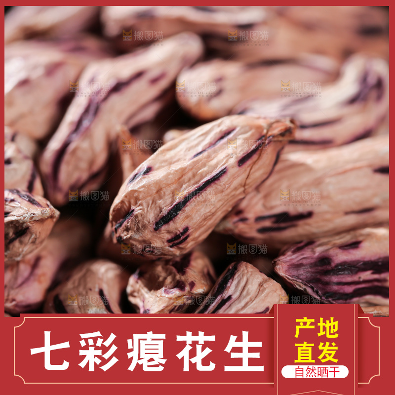 七彩瘪花生