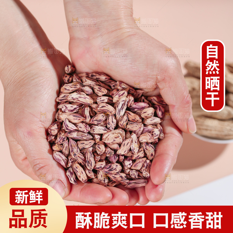 七彩瘪花生