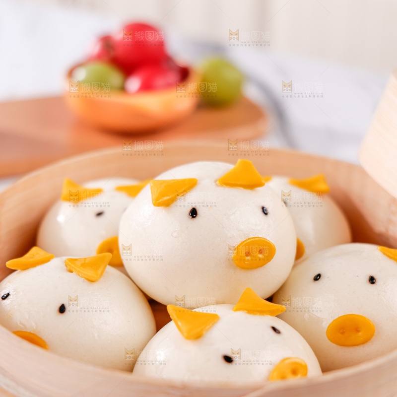 猪猪豆沙包