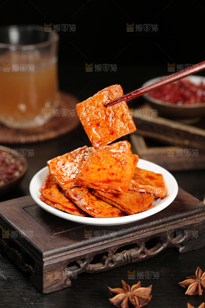 香辣豆干