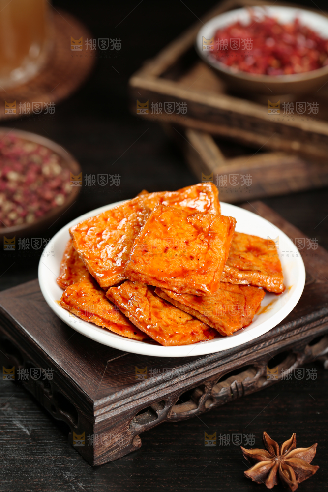 香辣豆干