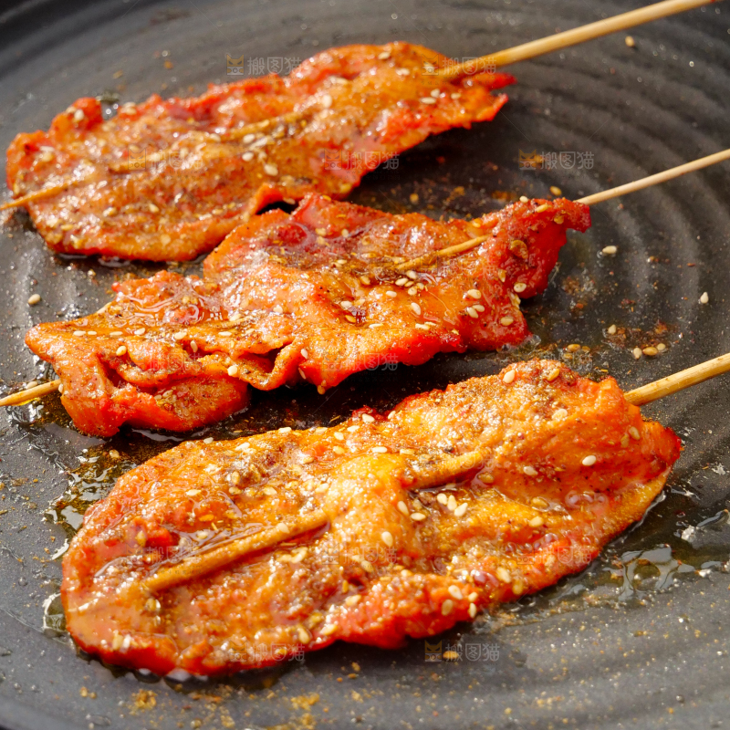 烤里脊肉串