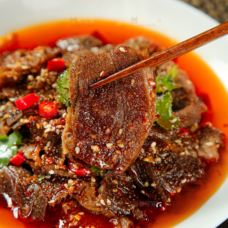 冷吃毛肚