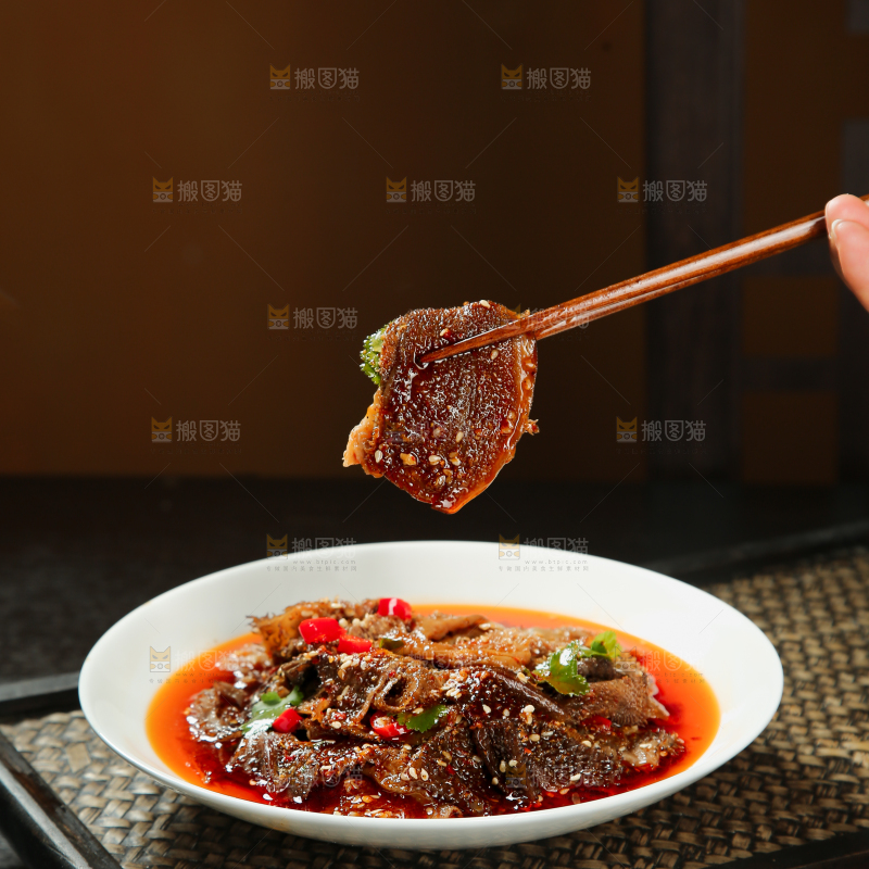 冷吃毛肚