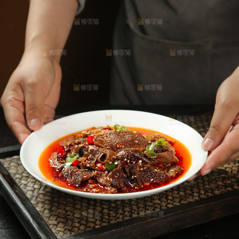 冷吃毛肚