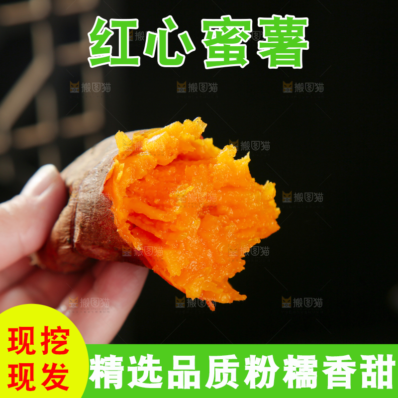红心蜜薯