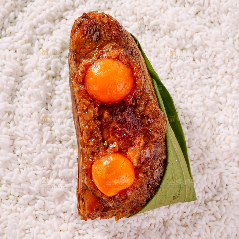 咸蛋黄肉粽