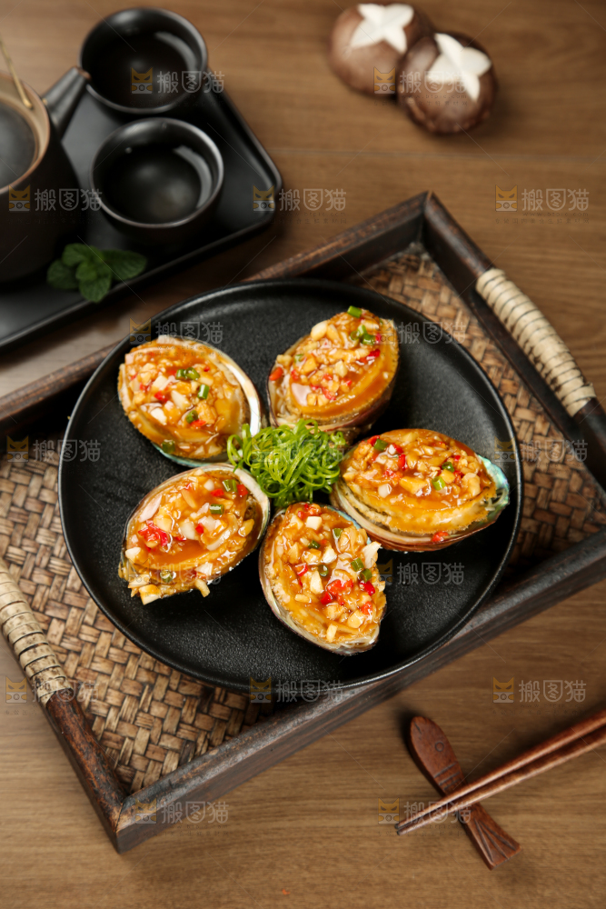 蒜蓉粉丝蒸鲍鱼