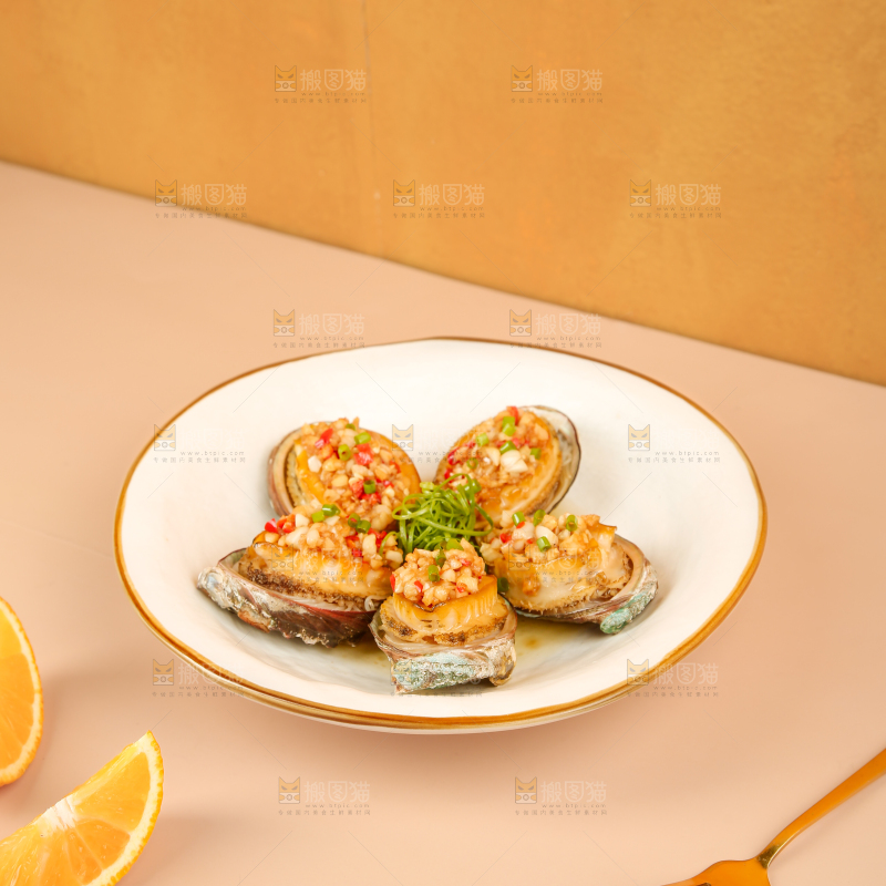 蒜蓉粉丝蒸鲍鱼