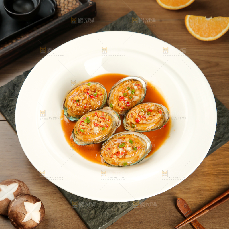 蒜蓉粉丝蒸鲍鱼