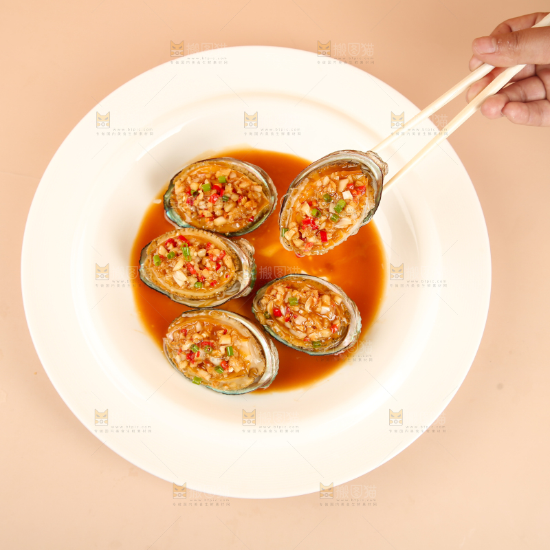 蒜蓉粉丝蒸鲍鱼