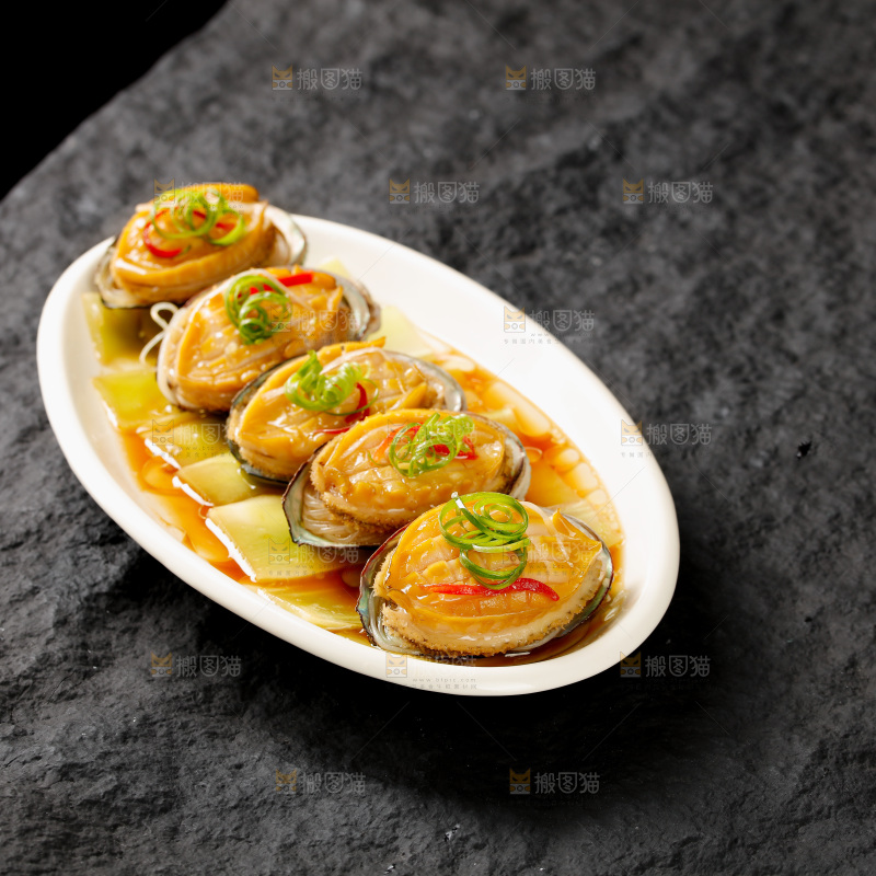 粉丝蒸鲍鱼
