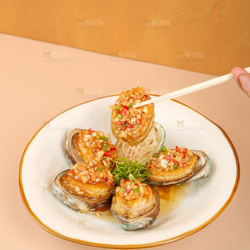 蒜蓉粉丝蒸鲍鱼
