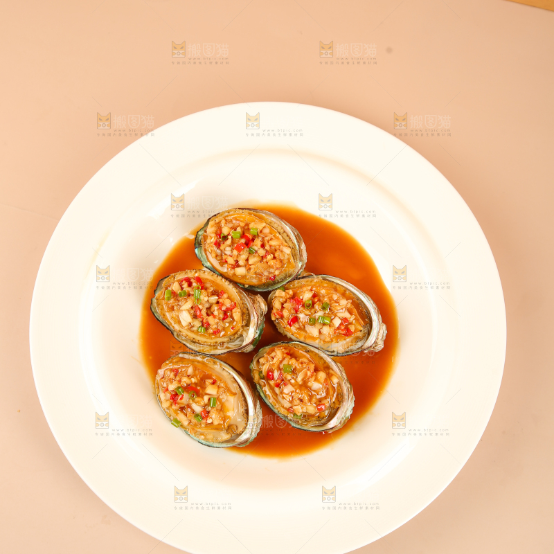 蒜蓉粉丝蒸鲍鱼