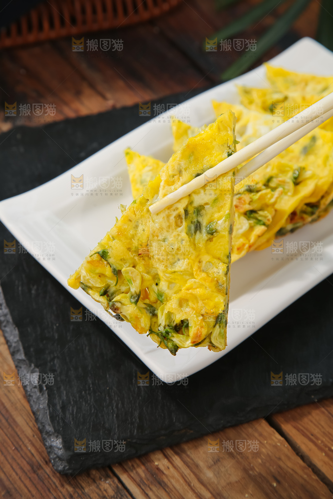 槐花煎蛋