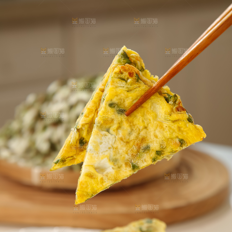 槐花煎蛋