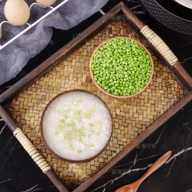 青麦仁粥