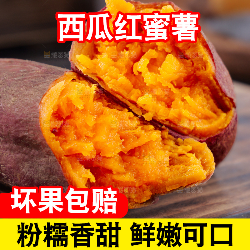 西瓜红蜜薯