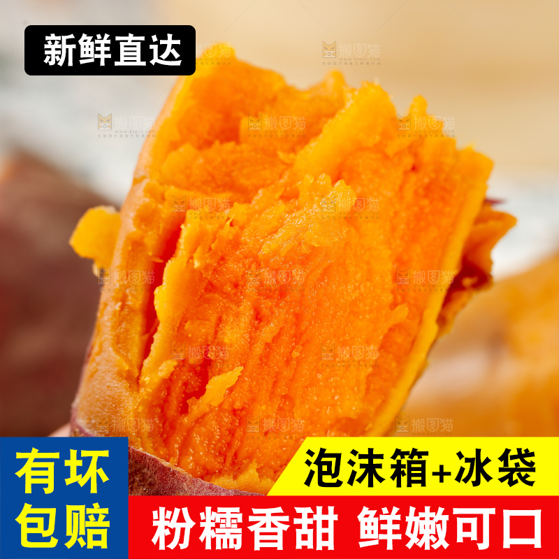 西瓜红蜜薯