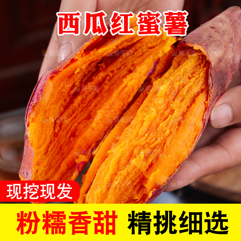 西瓜红蜜薯