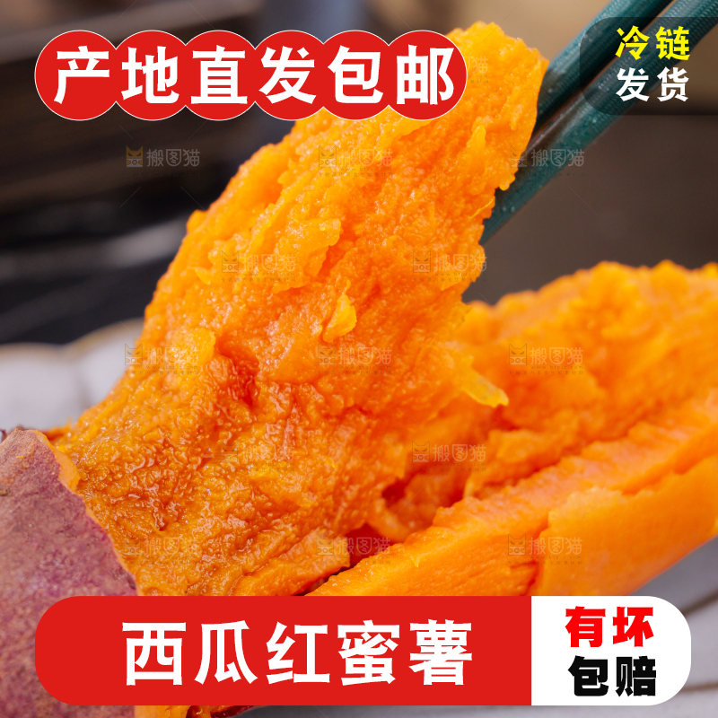 西瓜红蜜薯