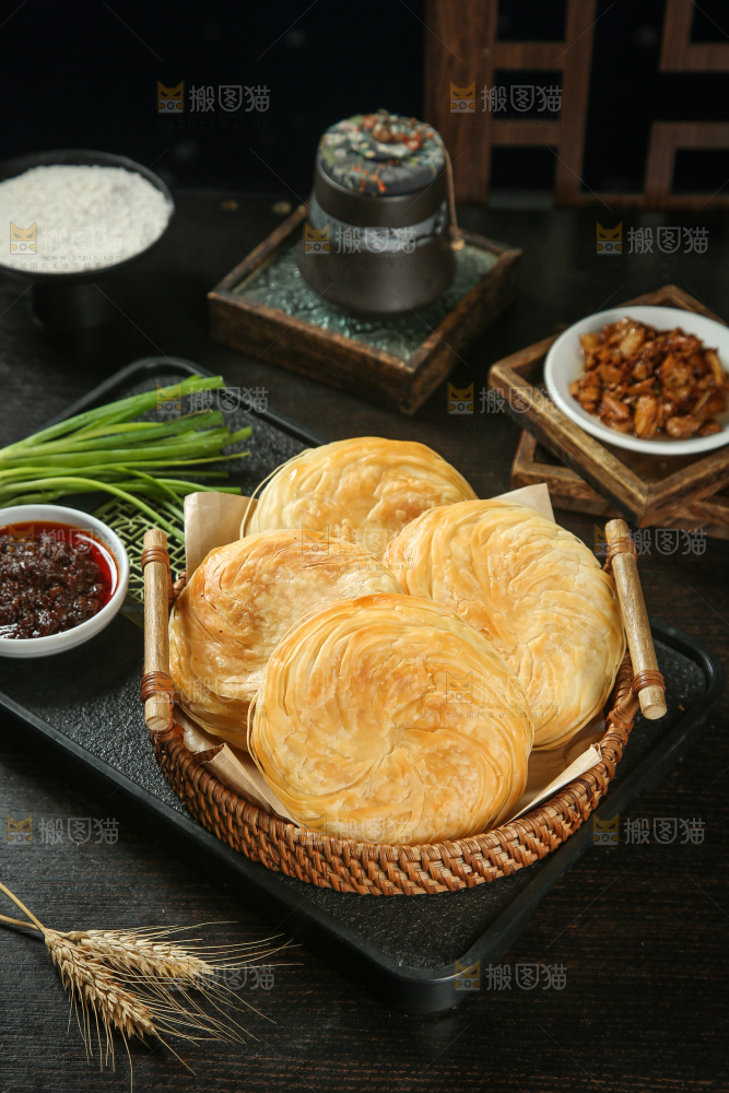 潼关千层饼