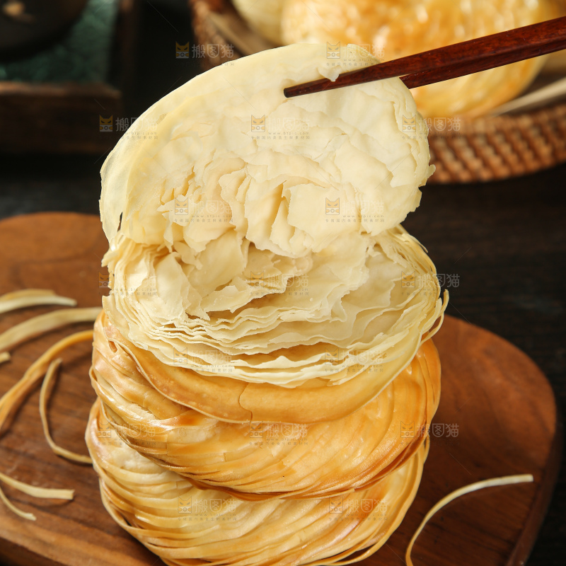 潼关千层饼