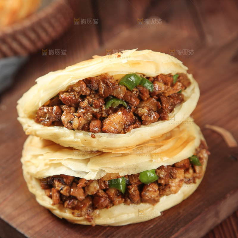 潼关千层饼
