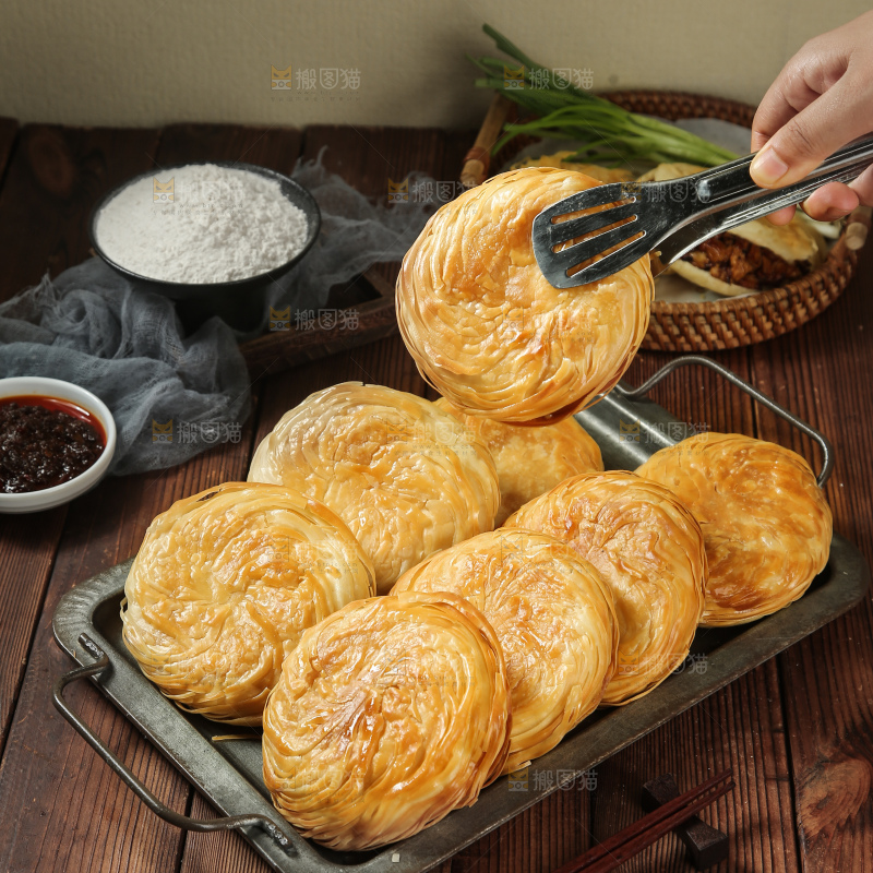 潼关千层饼