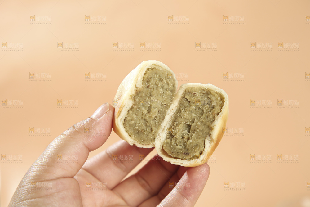 冰皮绿豆饼