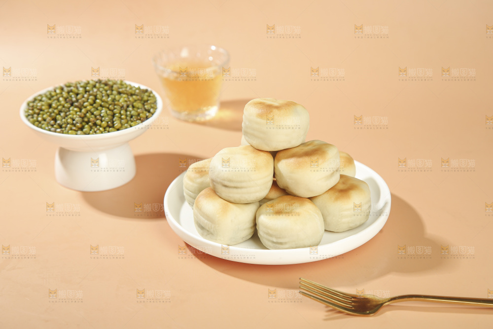 冰皮绿豆饼