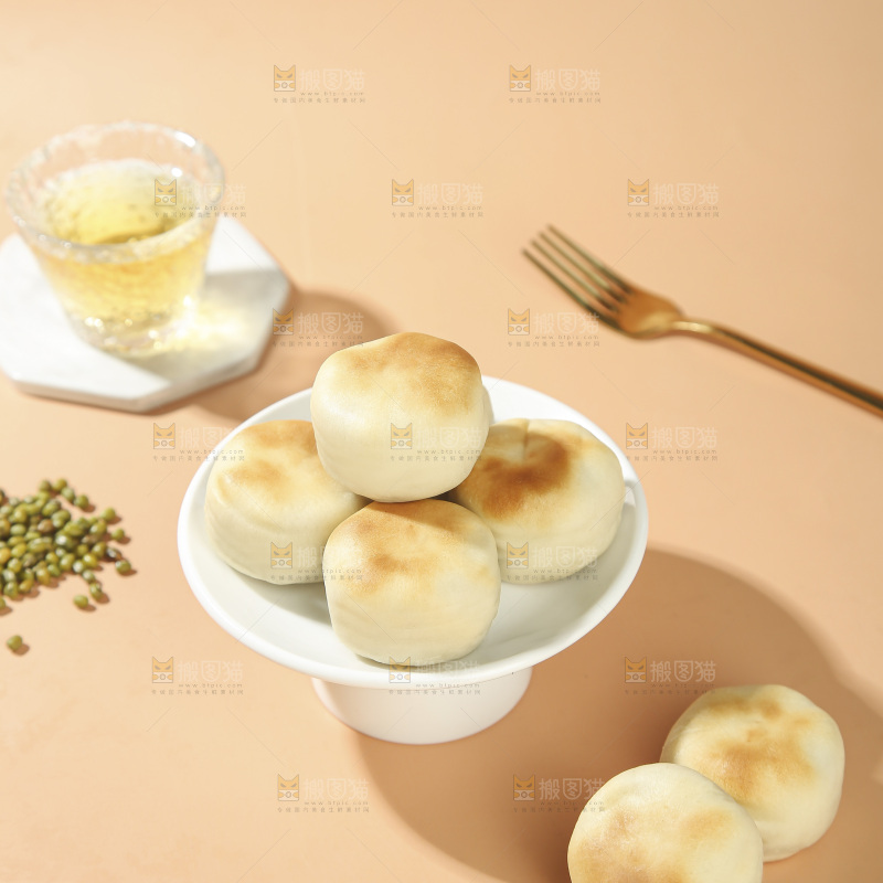 冰皮绿豆饼