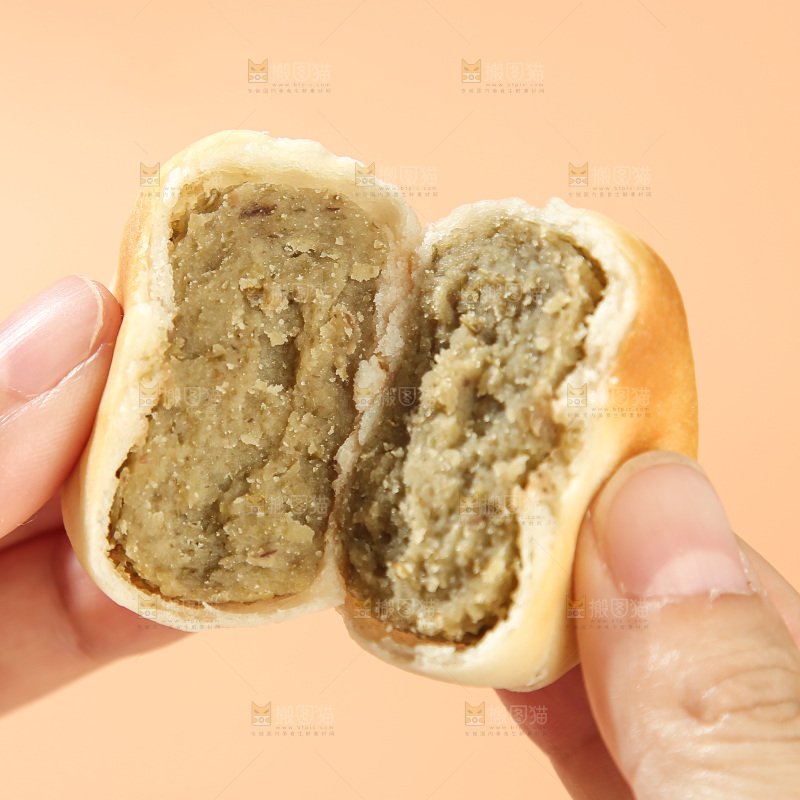 冰皮绿豆饼