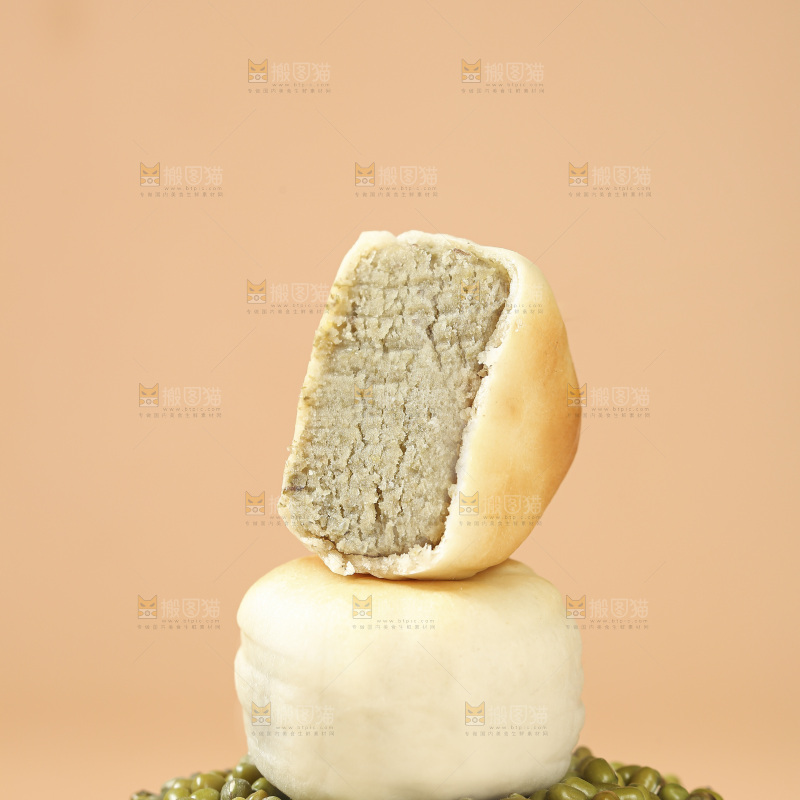 冰皮绿豆饼