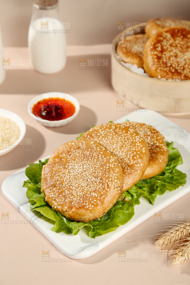 麻酱烧饼