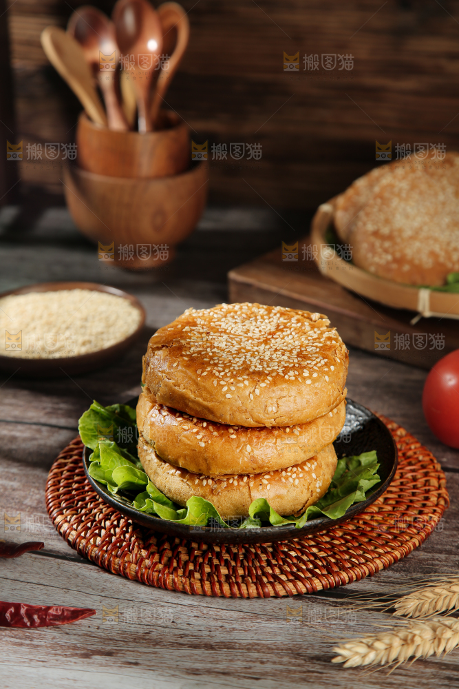 麻酱烧饼