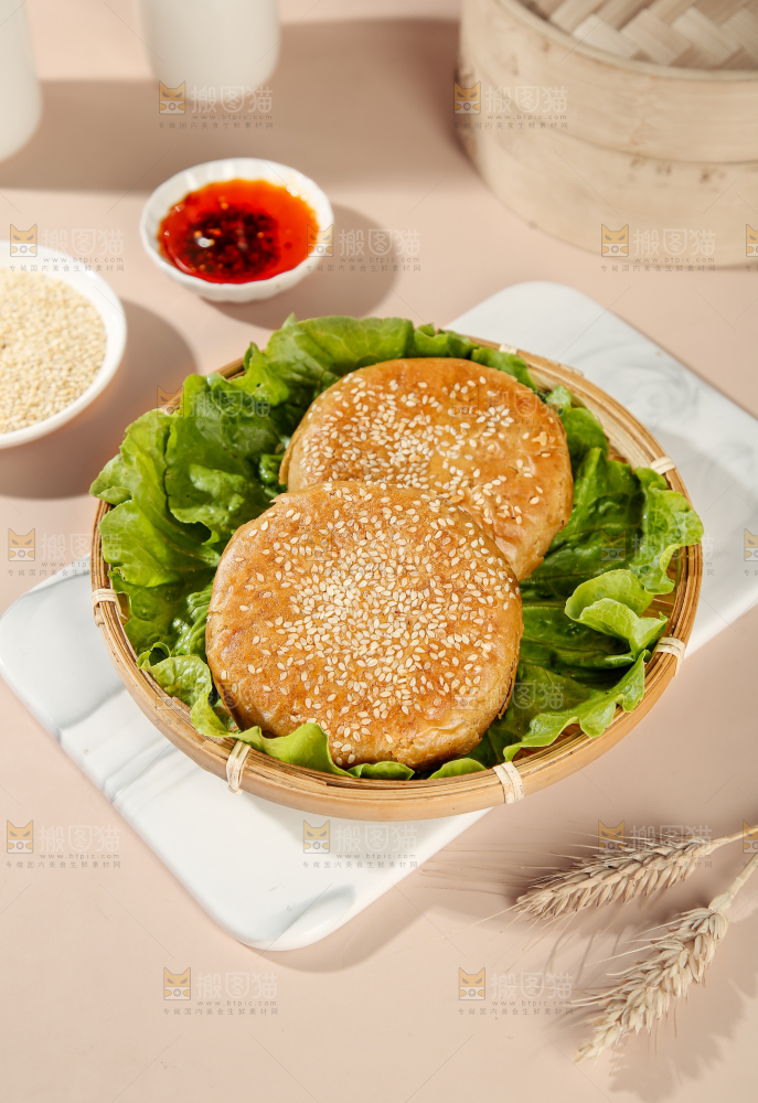 麻酱烧饼