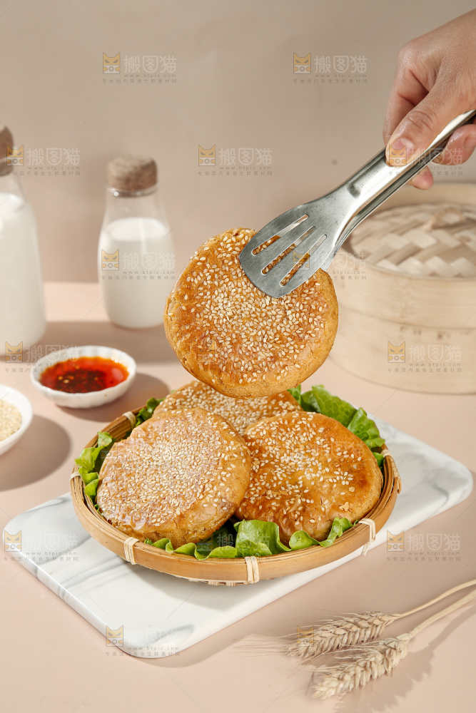 麻酱烧饼