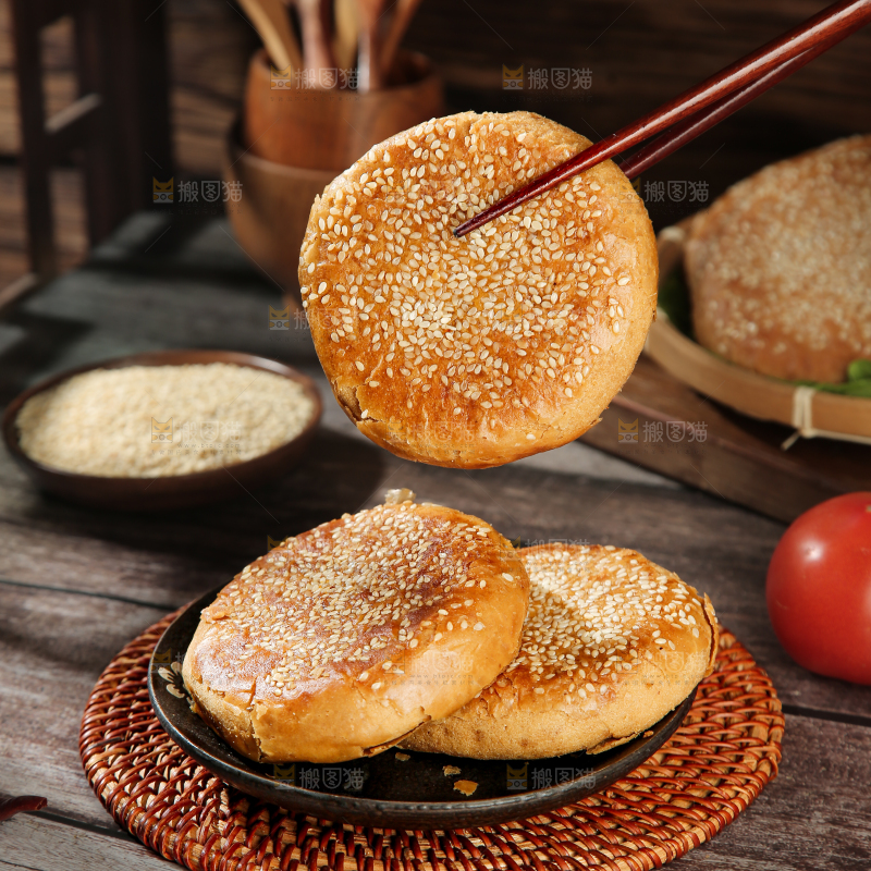 麻酱烧饼