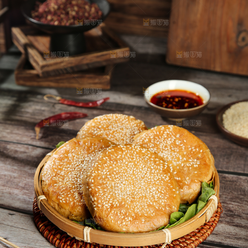 麻酱烧饼