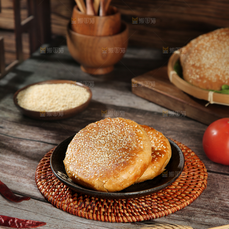 麻酱烧饼