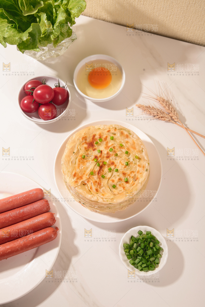 黄油葱油饼