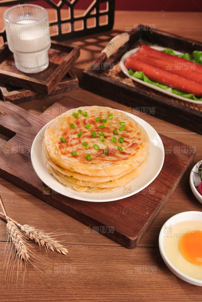 黄油葱油饼