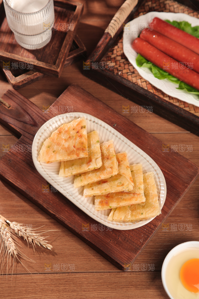 黄油葱油饼